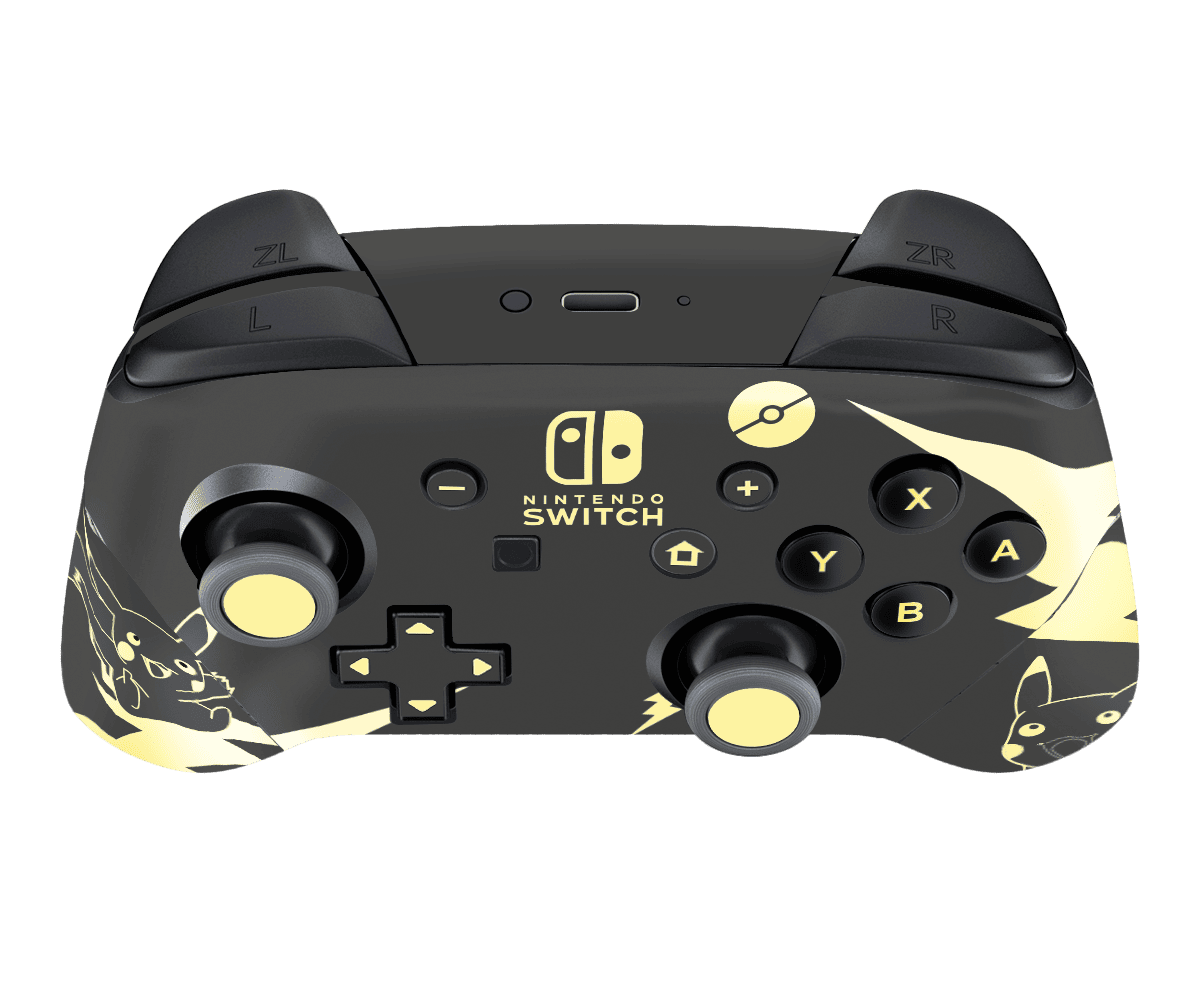 Pokemon Pikachu Skin Nintendo Switch Pro Controller Xonebrand