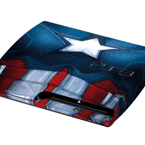 Capitan America Skin Playstation 3 Slim