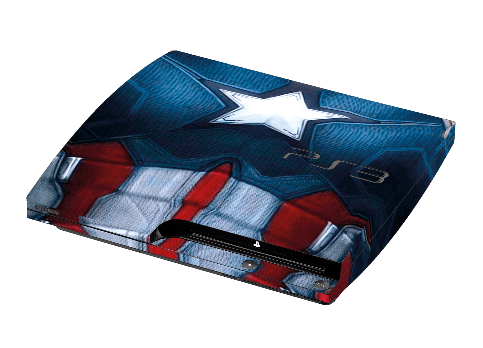 Capitan America Skin Playstation 3 Slim Xonebrand