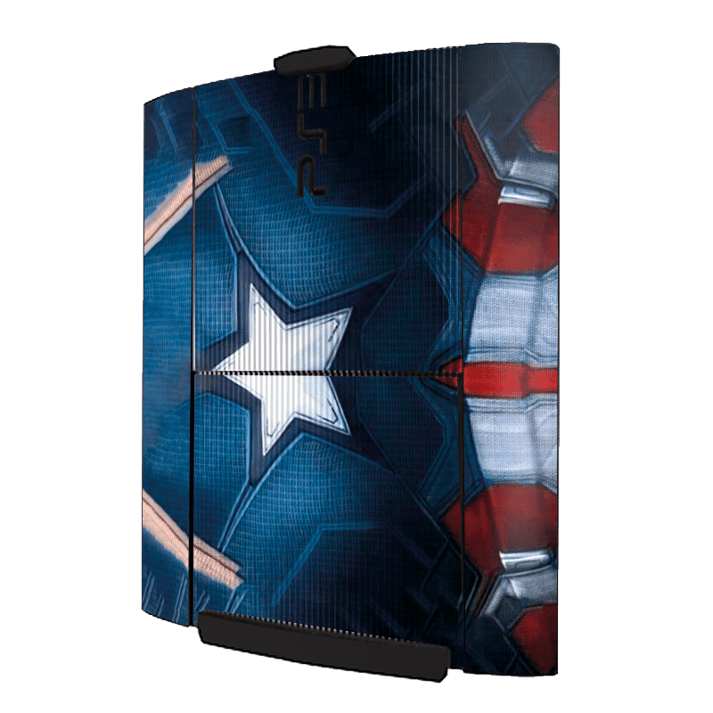 Capitan America Skin Playstation 3 Super Slim Xonebrand