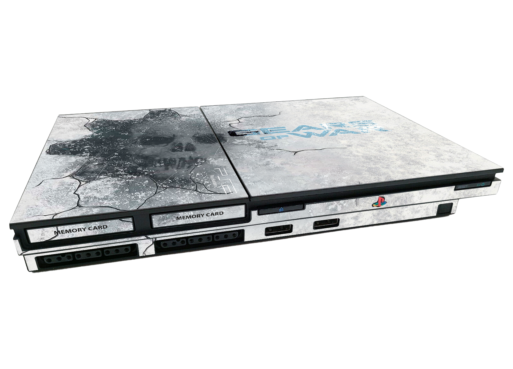 Gears of War Skin Playstation 2 Slim