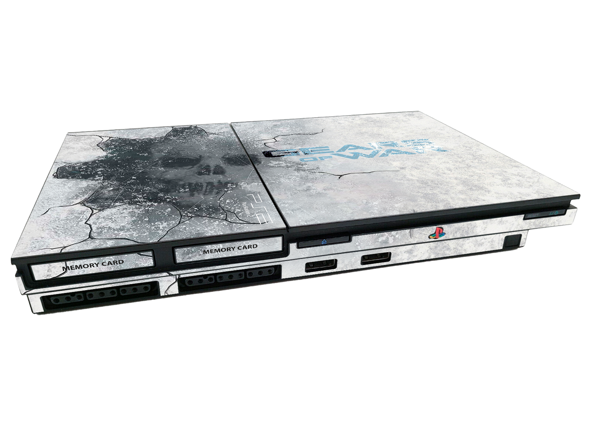 Gears of War Skin Playstation 2 Slim Xonebrand