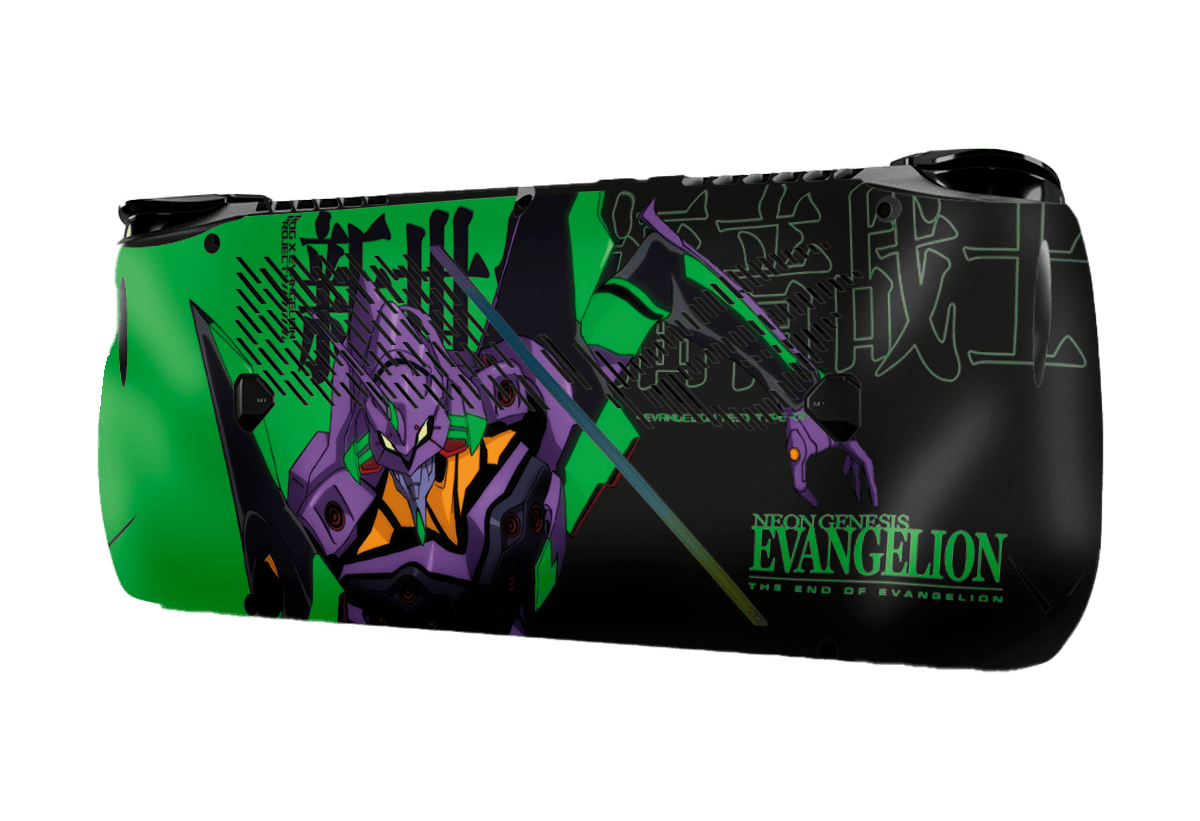 Evangelion Eva-01 Asus Rog Ally X Handheld Gaming Computer Skin