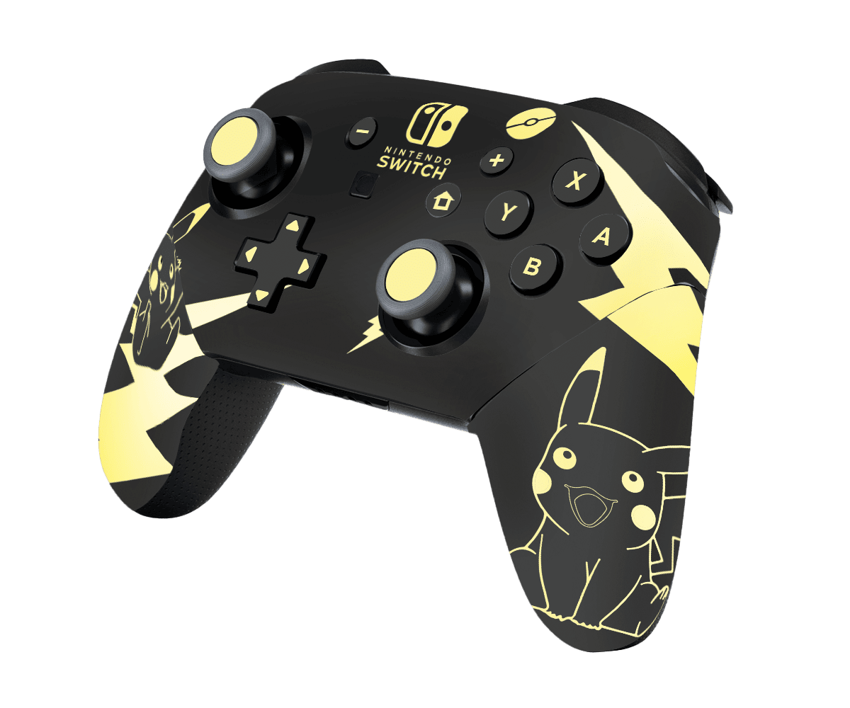 Pokemon Pikachu Skin Nintendo Switch Pro Controller Xonebrand