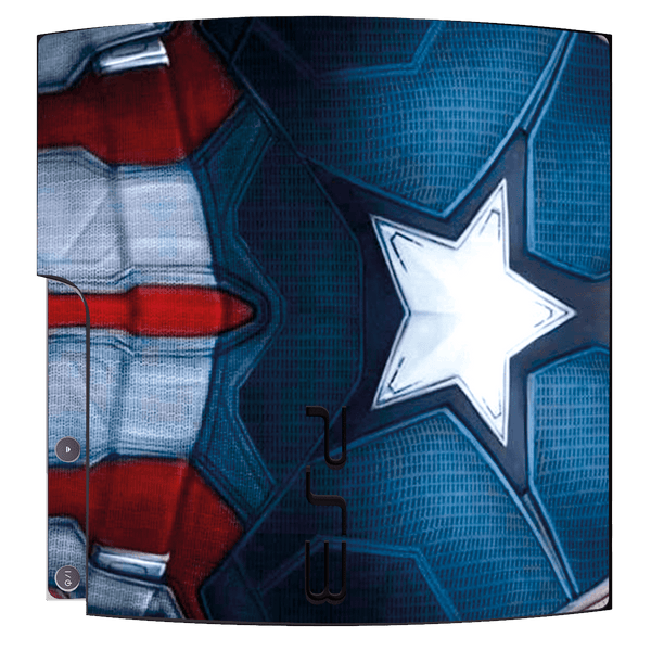 Capitan America Skin Playstation 3 Slim