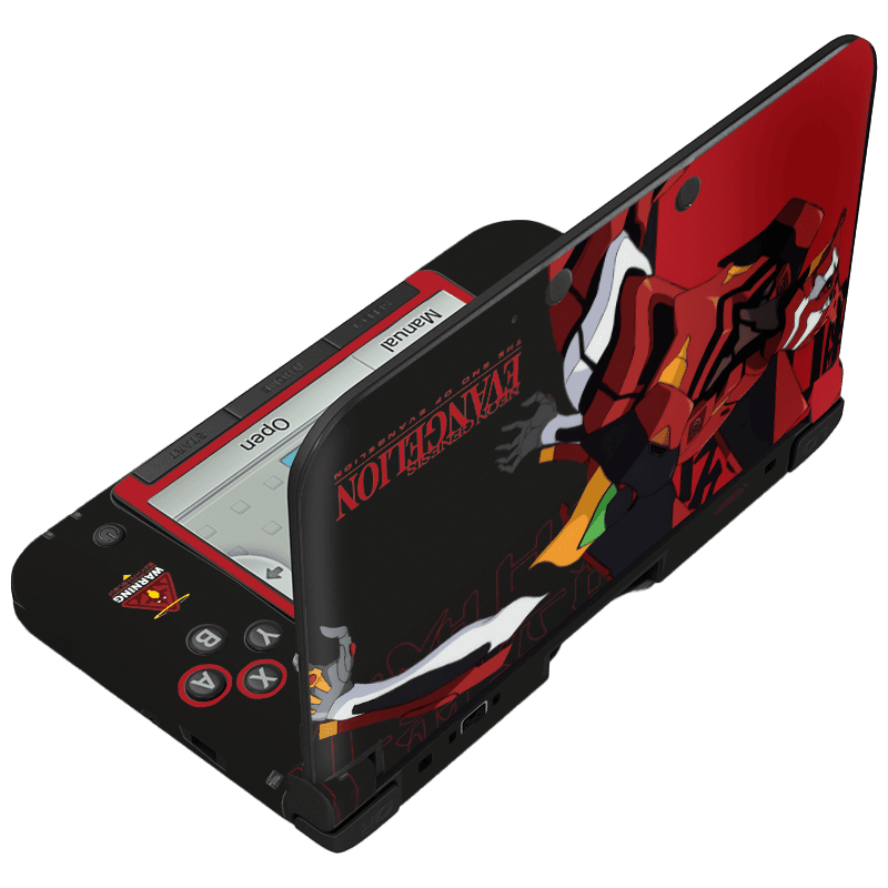 Evangelion eva 02 Skin Nintendo 3Ds XL (2012) Xonebrand