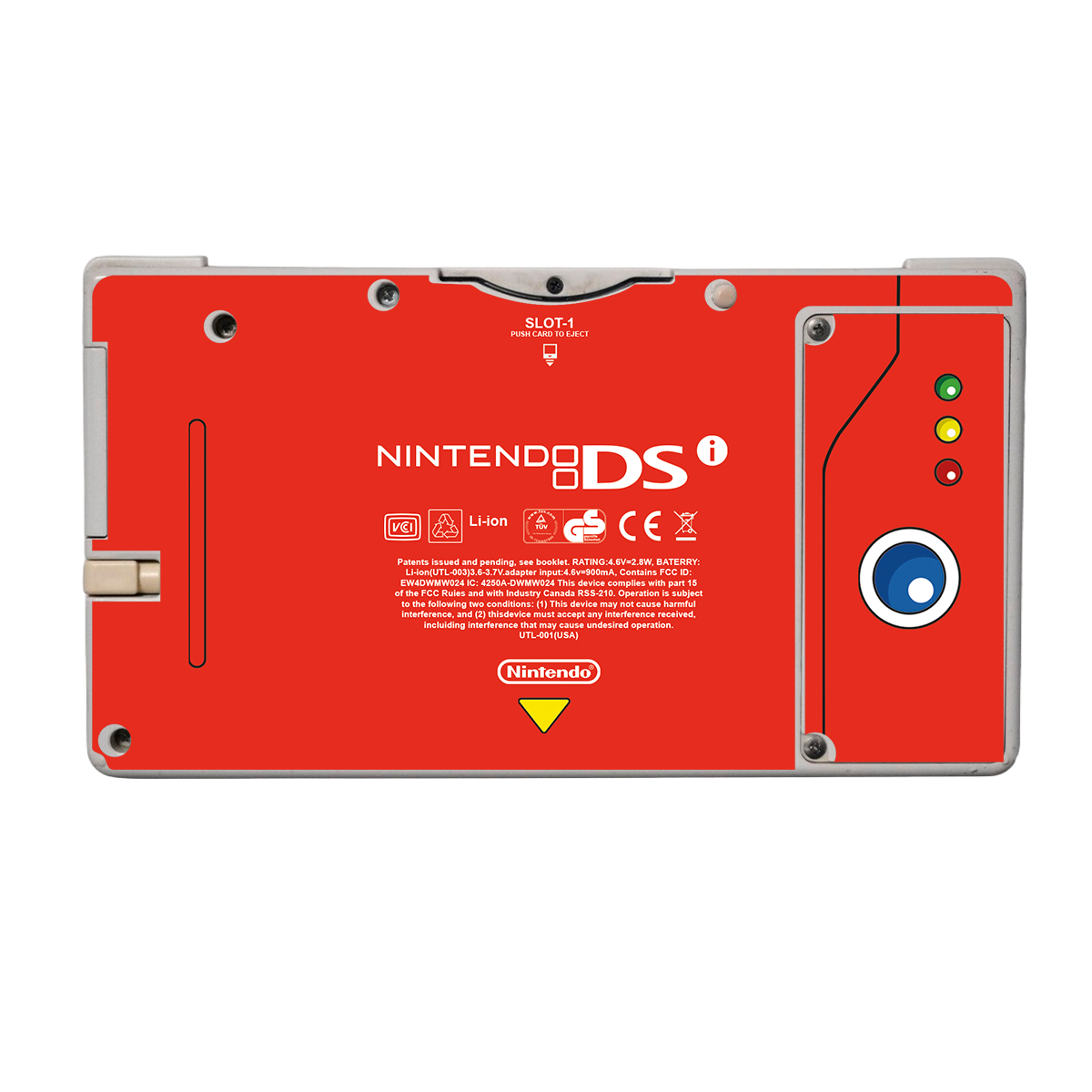 Pokemon Pokedex Skin Nintendo DSi (2008) Xonebrand