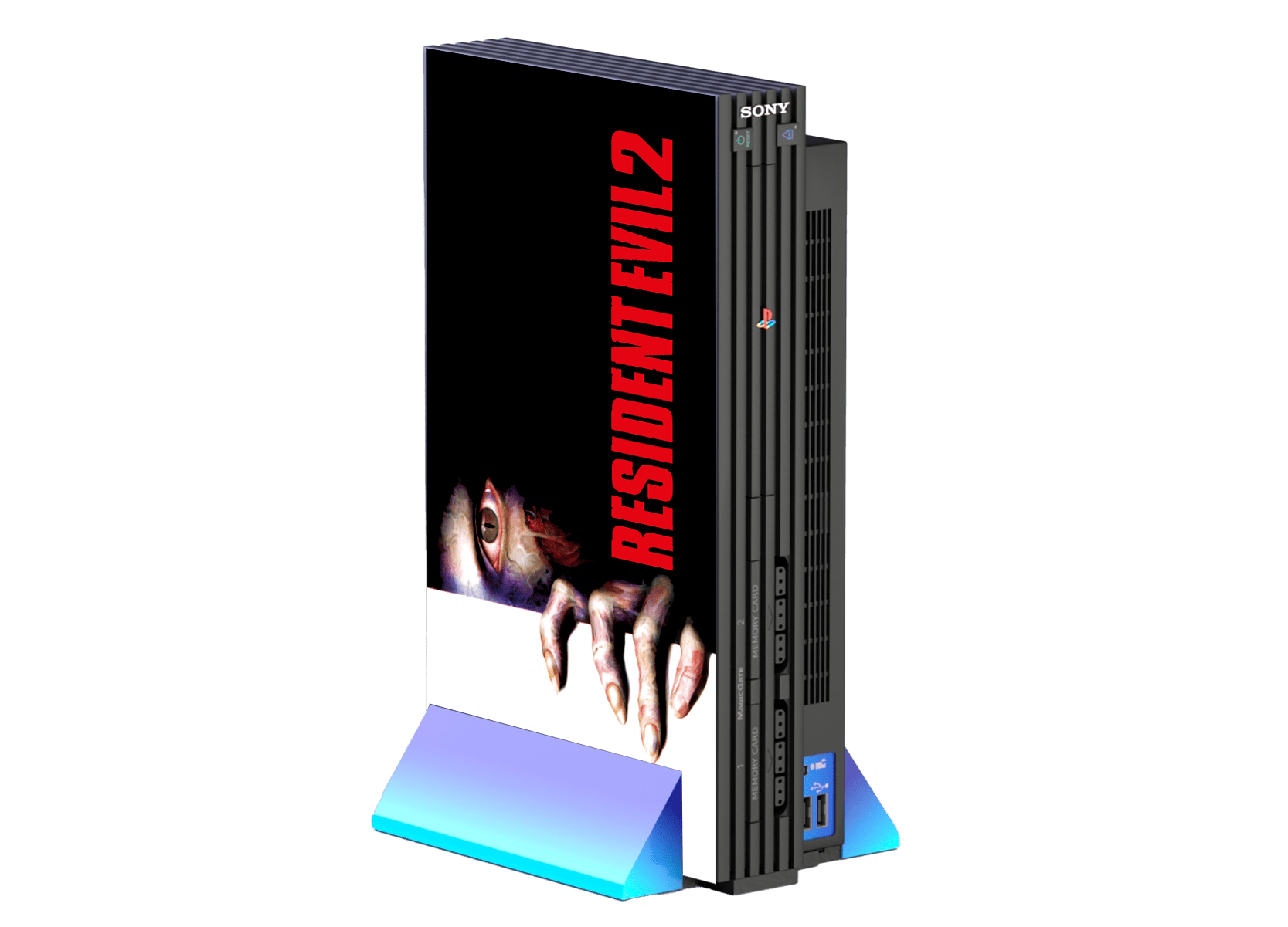 Resident Evil 2 PS2 Fat Bundle Skin