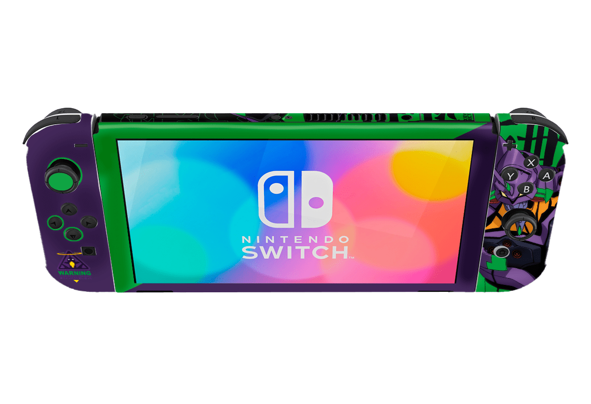 Evangelion eva 01 Skin Nintendo Switch OLED (2021) Xonebrand