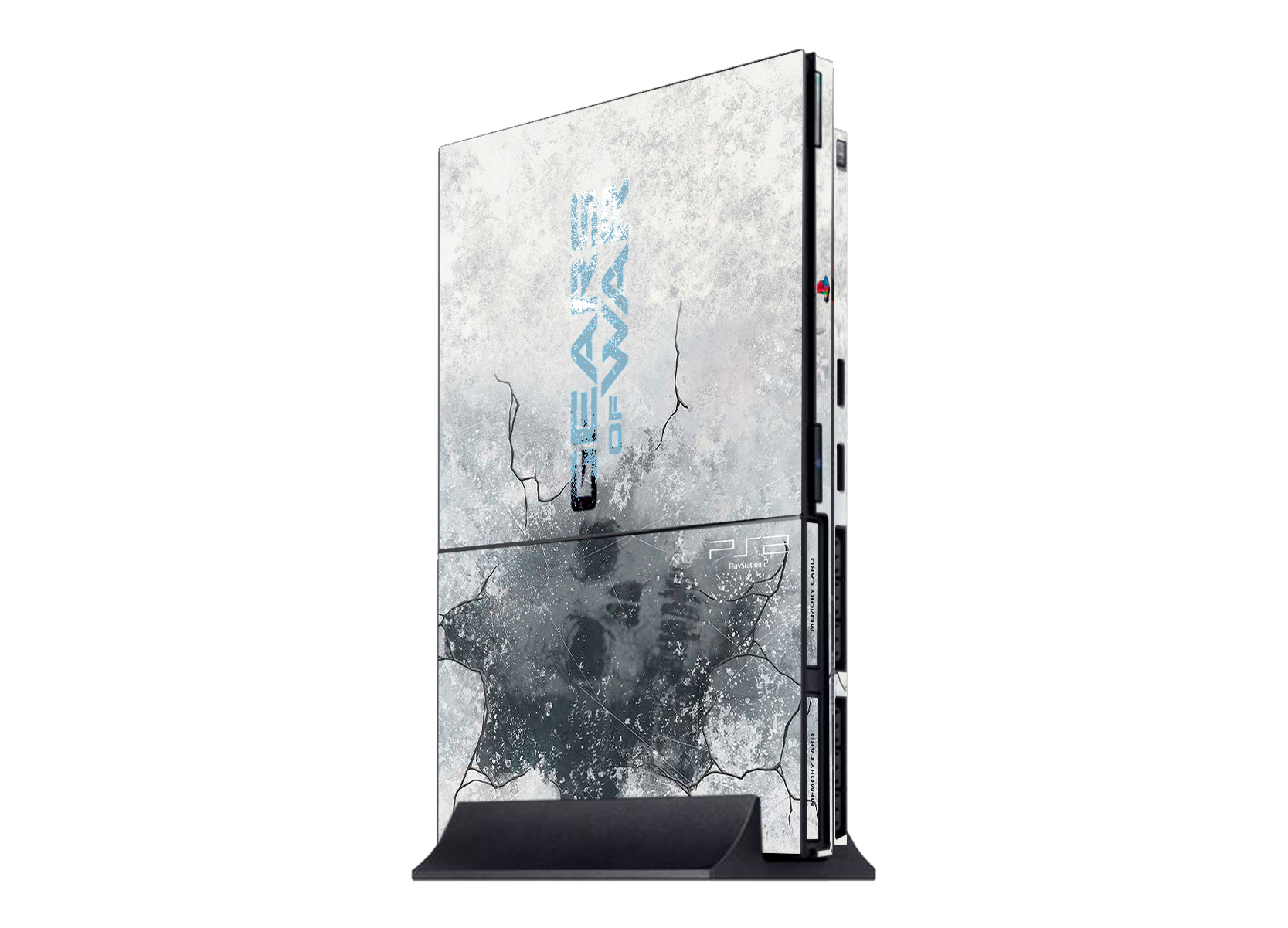 Gears of War Skin Playstation 2 Slim