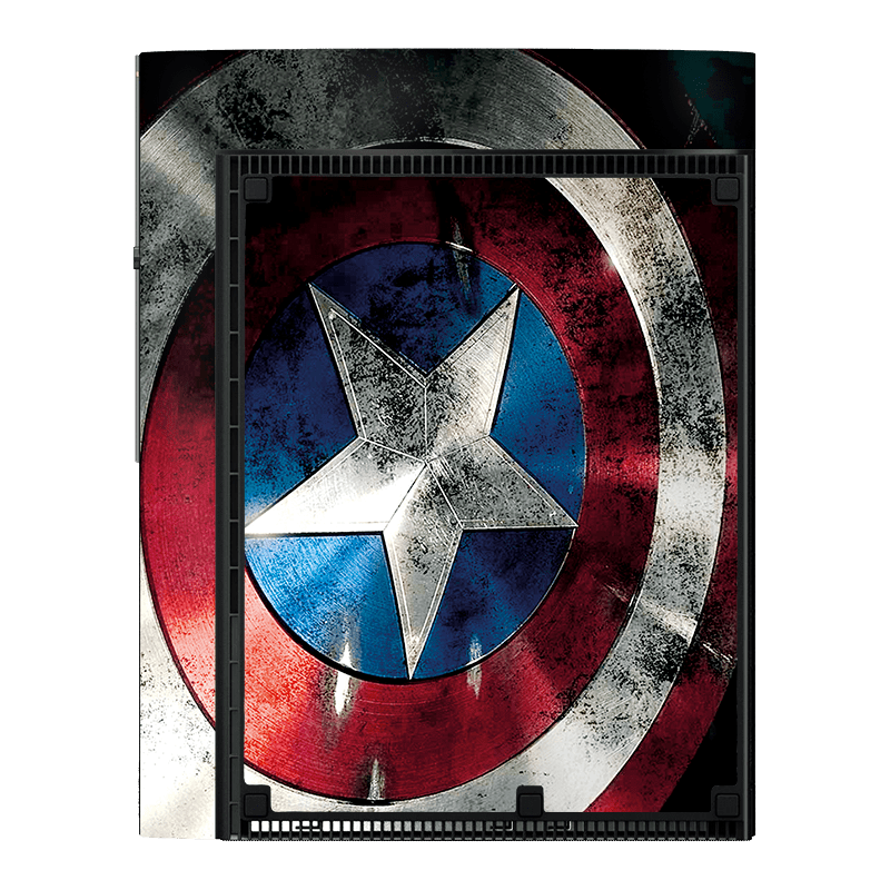 Capitan America Skin Playstation 3 Super Slim