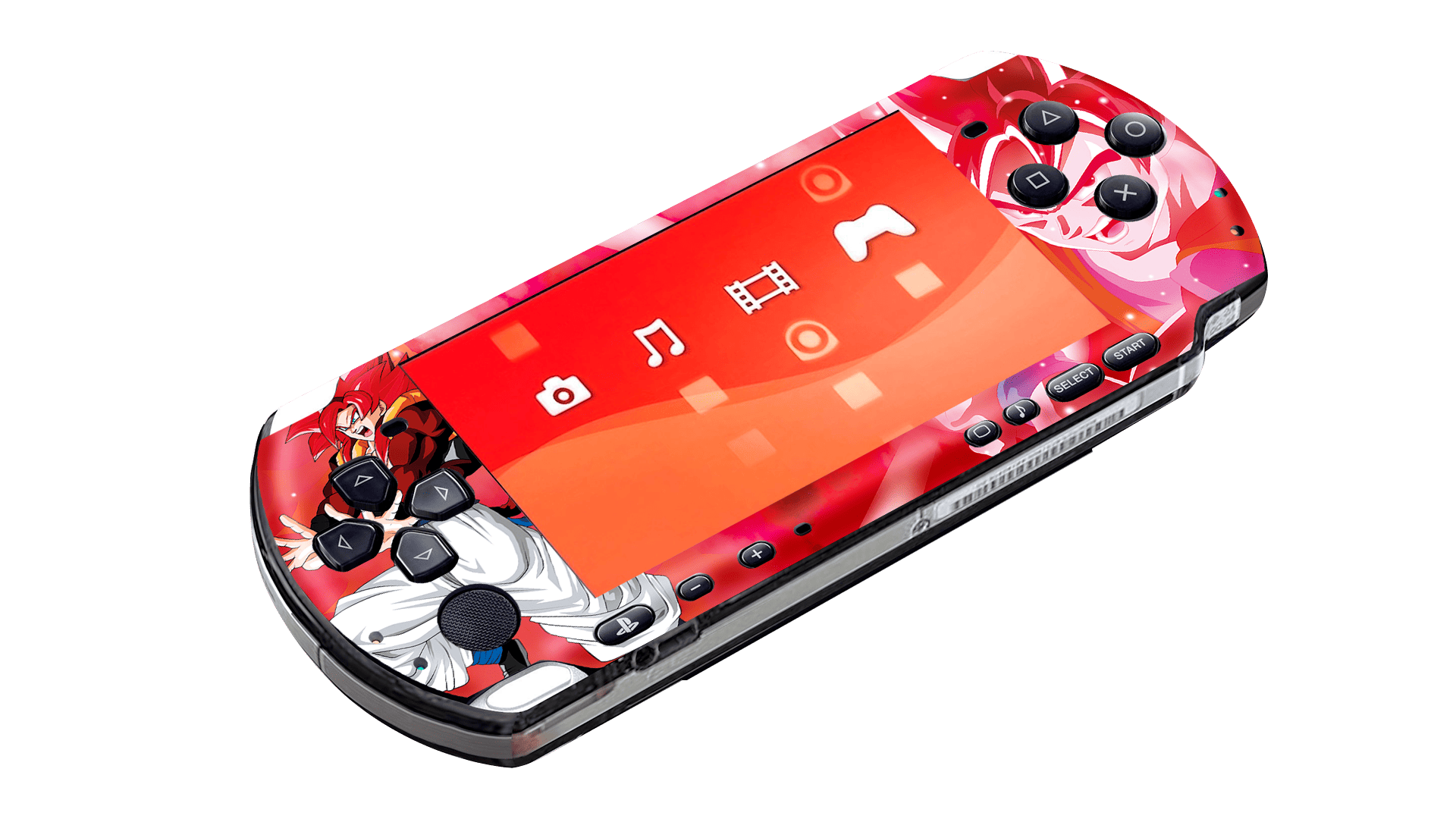 Dragon Ball Goku PSP Handheld Gaming Bundle Skin