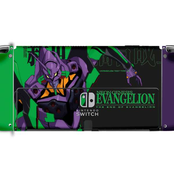 Evangelion eva 01 Skin Nintendo Switch OLED (2021)