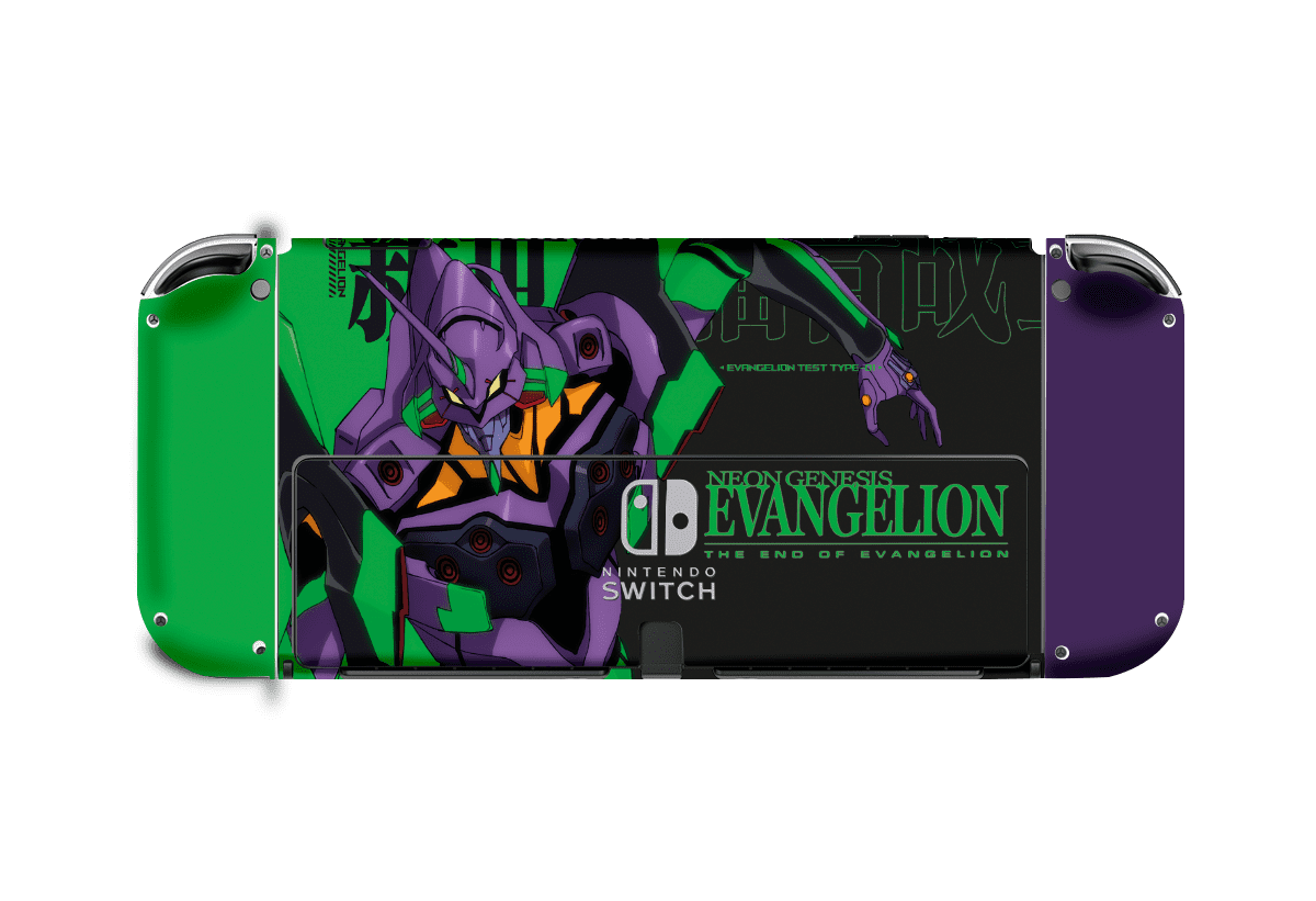 Evangelion eva 01 Skin Nintendo Switch OLED (2021)