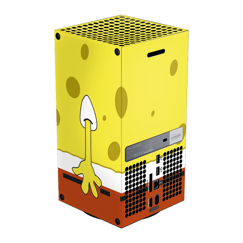 SpongeBob SquarePants Xbox Series X Skin Xonebrand
