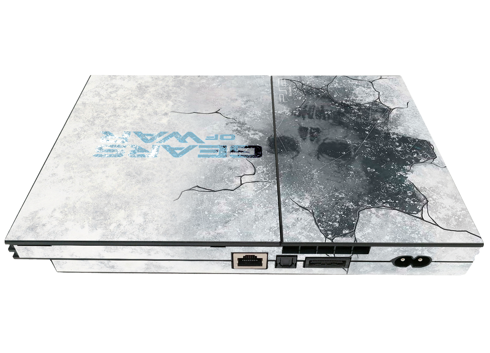 Gears of War Skin Playstation 2 Slim