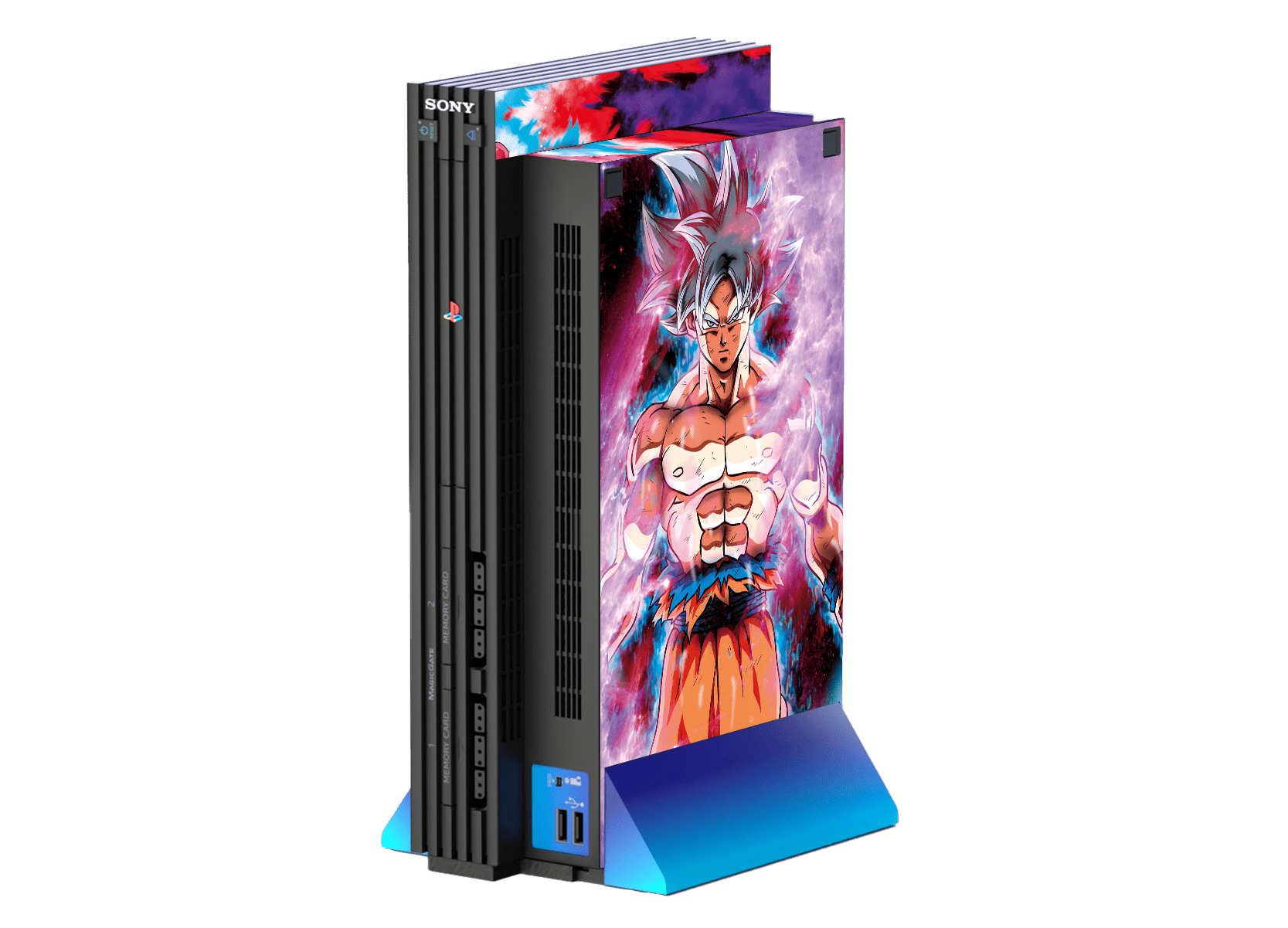 Dragon Ball Goku Ultra Skin Playstation 2 Fat
