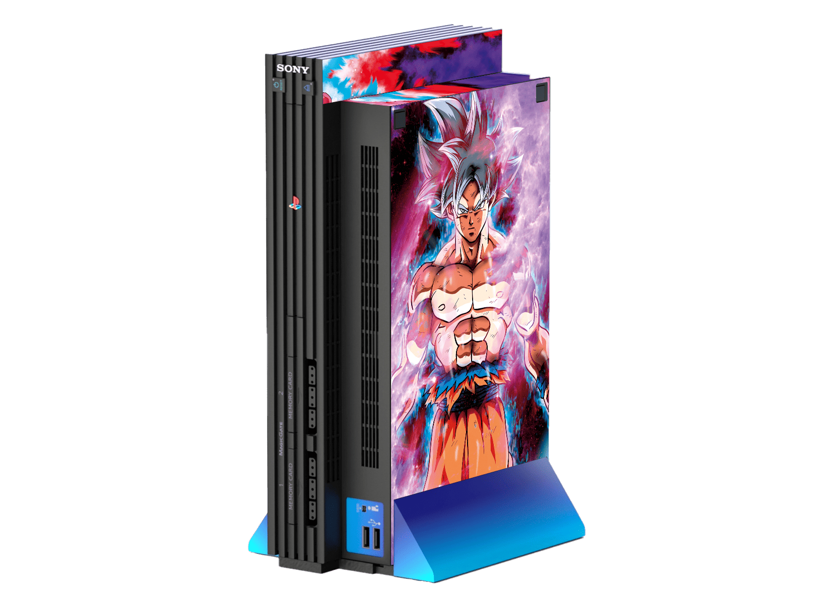 Dragon Ball Goku Ultra PS2 Fat Bundle Skin