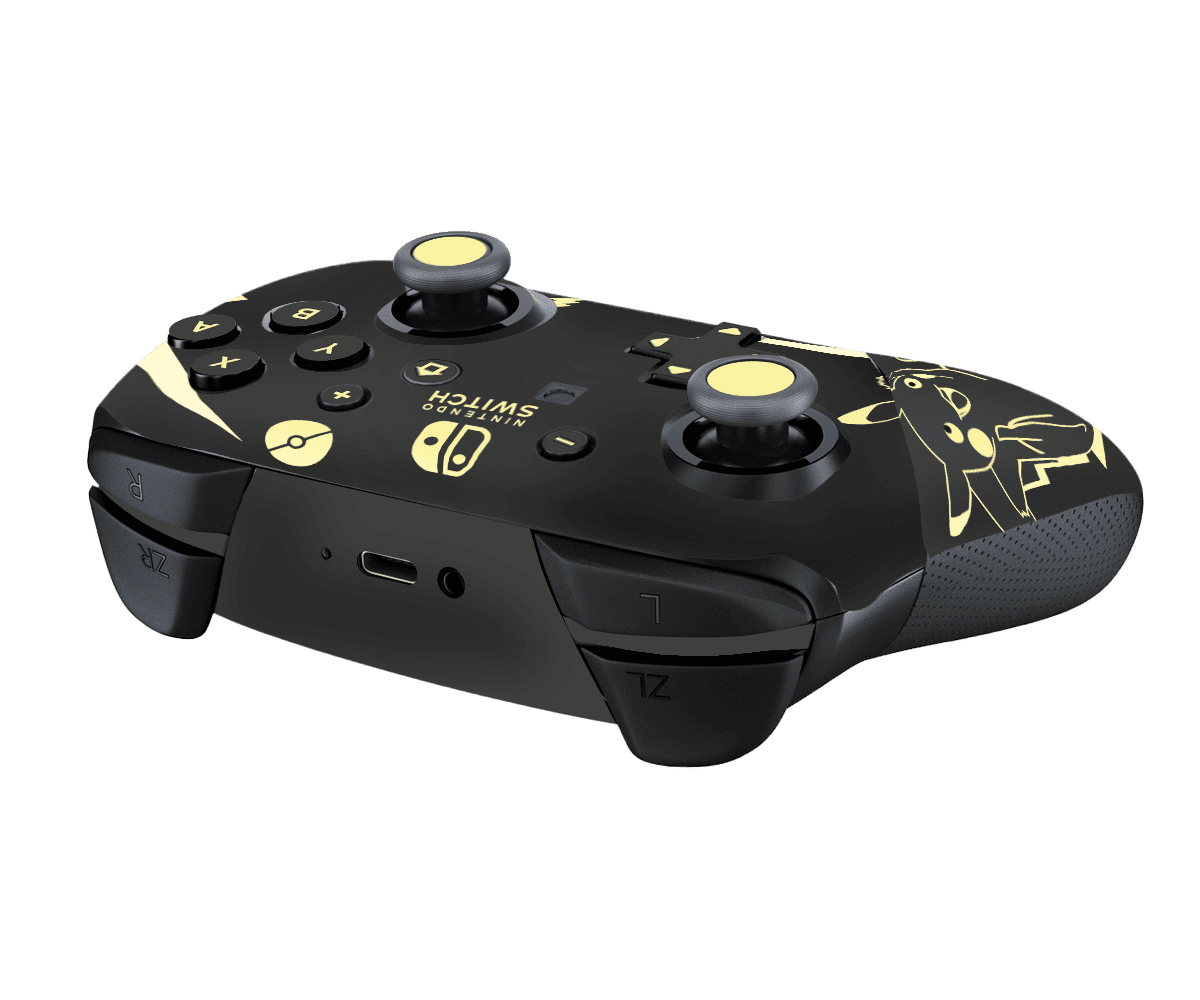 Pokemon Pikachu Skin Nintendo Switch Pro Controller Xonebrand