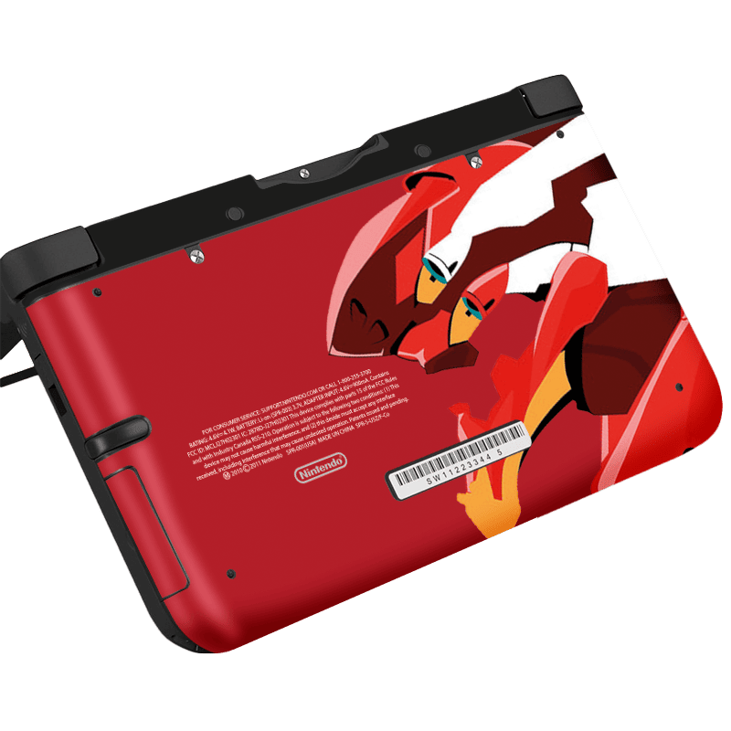 Evangelion eva 02 Skin Nintendo 3Ds XL (2012)