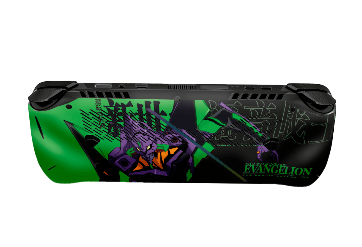 Evangelion Eva-01 Asus Rog Ally X Handheld Gaming Computer Skin