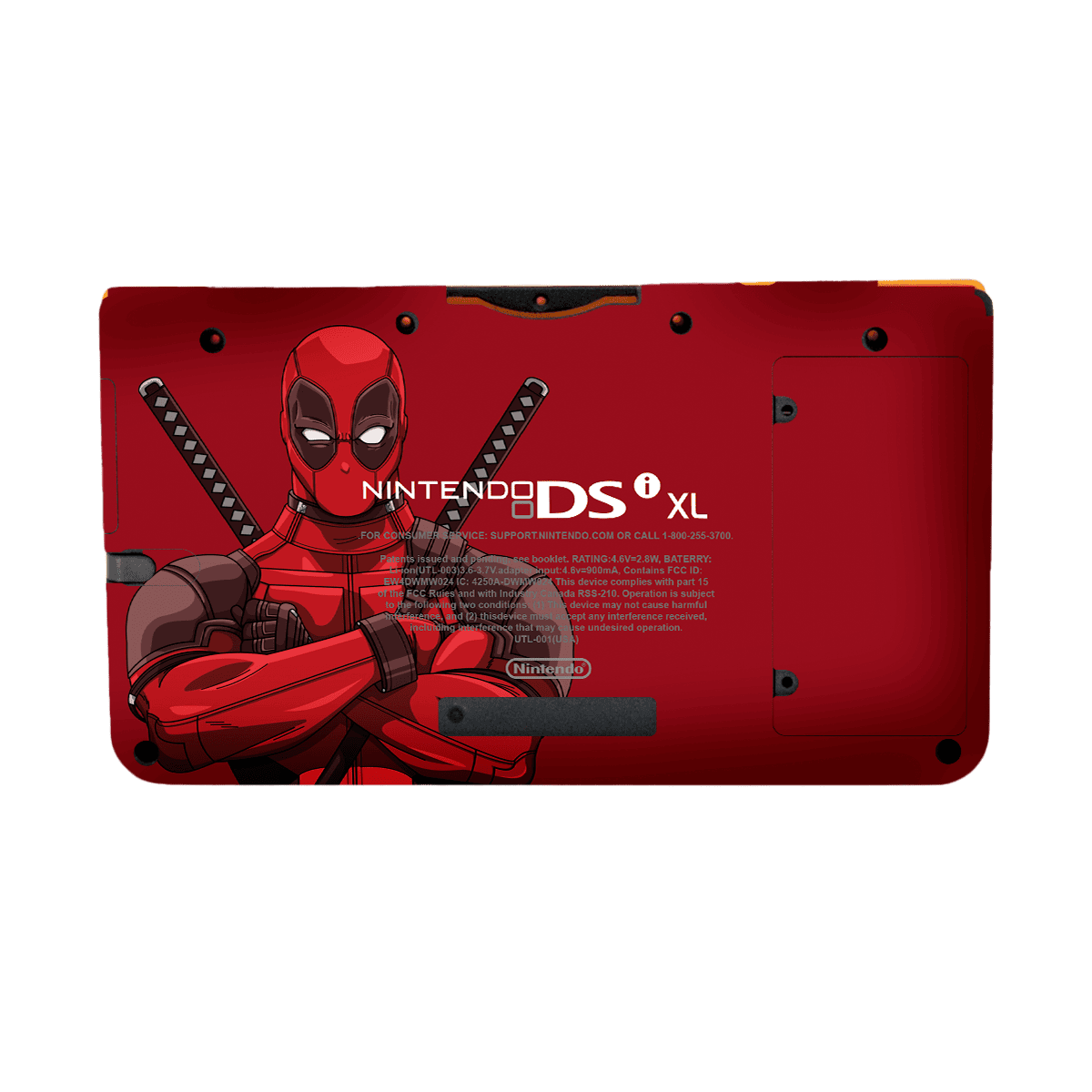 Deadpool Nintendo DSI XL 2010 Skin