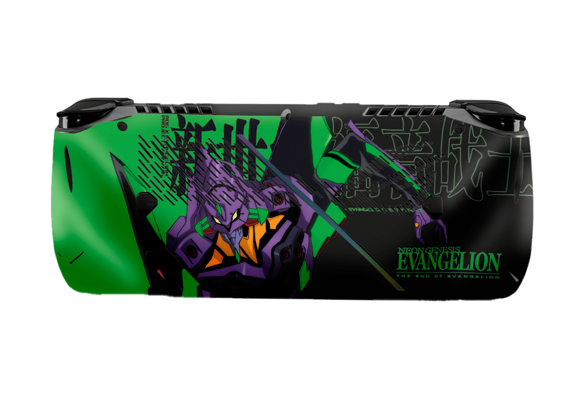 Evangelion Eva-01 Asus Rog Ally X Handheld Gaming Computer Skin