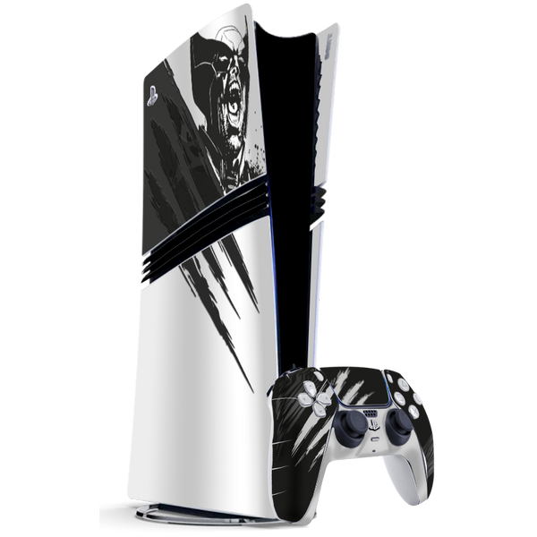 Wolverine Gris Skin Playstation 5 Pro Xonebrand