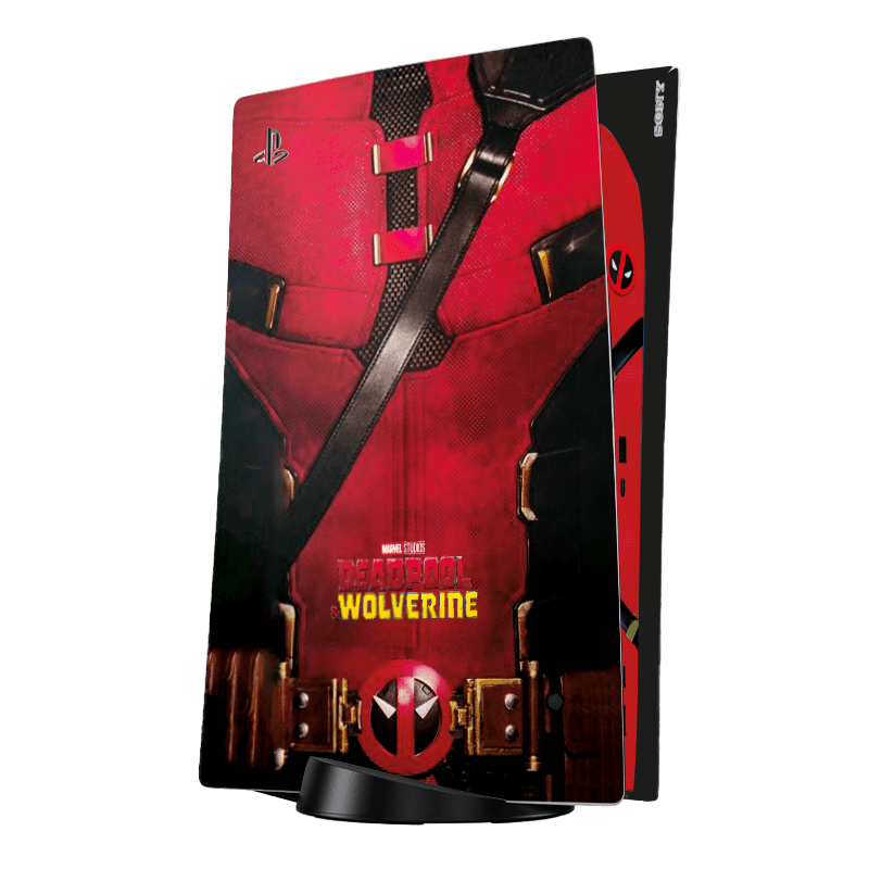 Deadpool vs Wolverine Skin Playstation 5 Fat Xonebrand