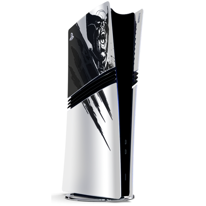 Wolverine Gris Skin Playstation 5 Pro Xonebrand