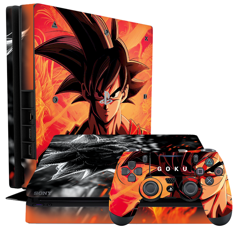 LadyBug Skin Playstation 4 Slim Xonebrand