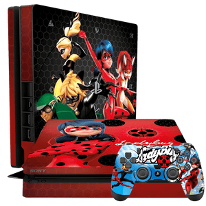 LadyBug PS4 Slim Bundle Skin