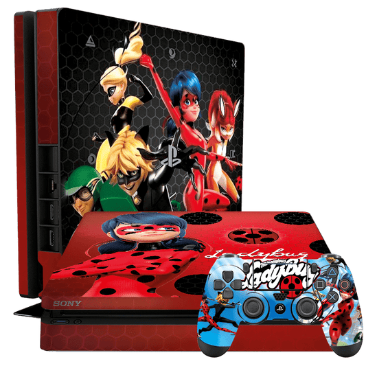 LadyBug PS4 Slim Bundle Skin