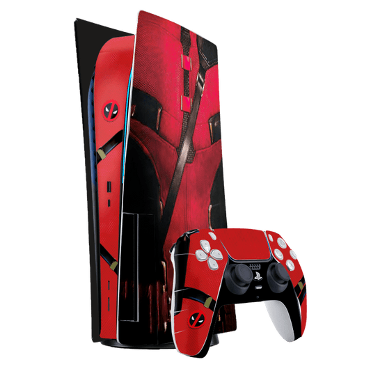 Deadpool vs Wolverine Skin Playstation 5 Fat