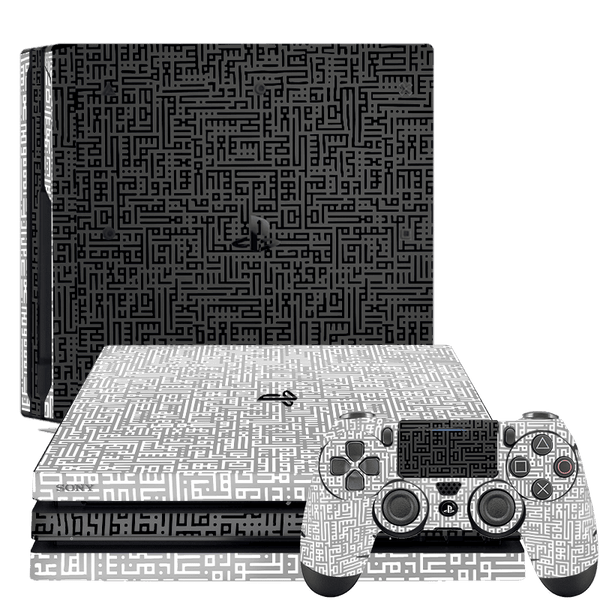 Arabic Modern Skin Playstation 4 Pro Xonebrand