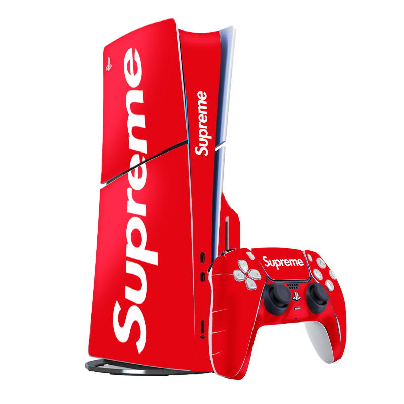 Supreme Skin Playstation 5 Slim Xonebrand