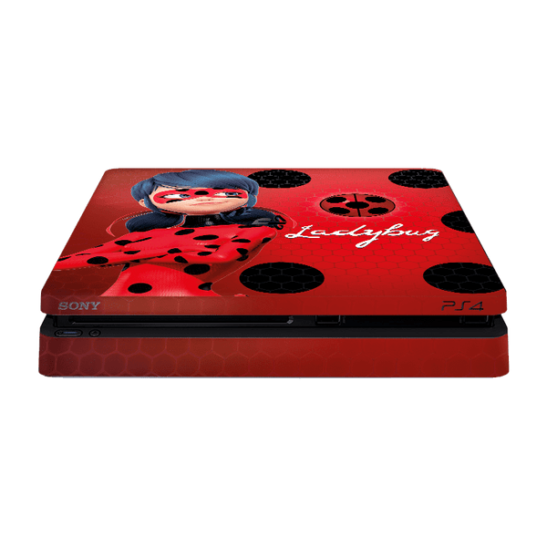 LadyBug Skin Playstation 4 Slim