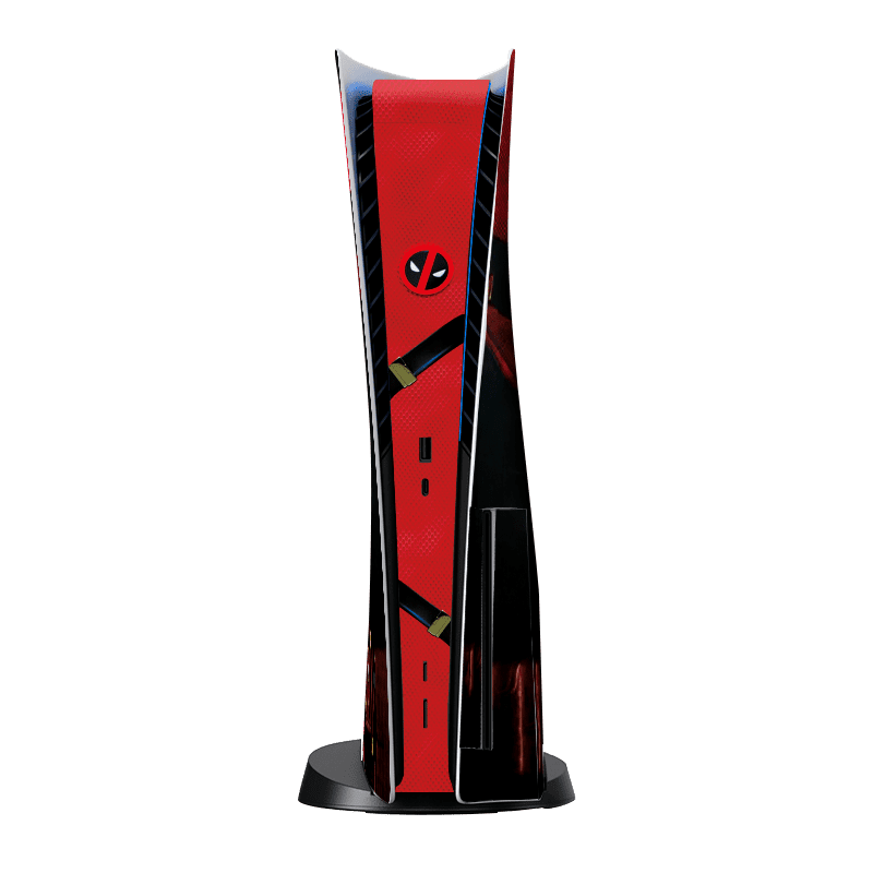 Deadpool vs Wolverine Skin Playstation 5 Fat Xonebrand