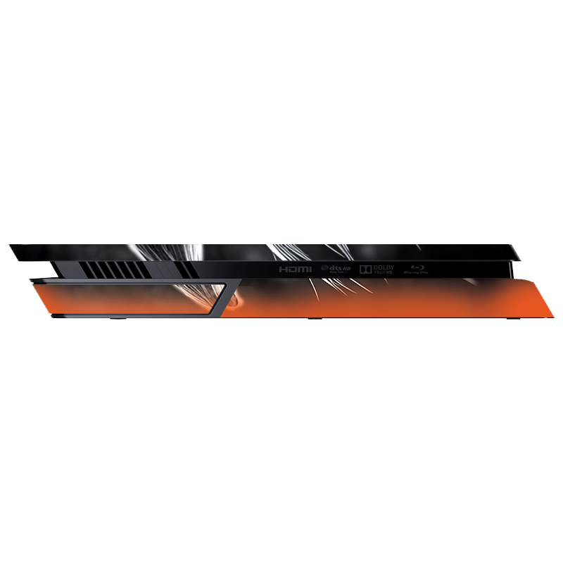 LadyBug Skin Playstation 4 Slim Xonebrand