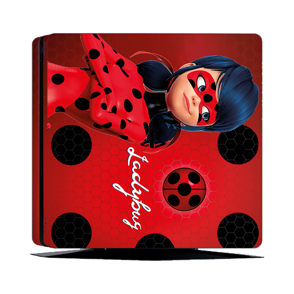 LadyBug Skin Playstation 4 Slim