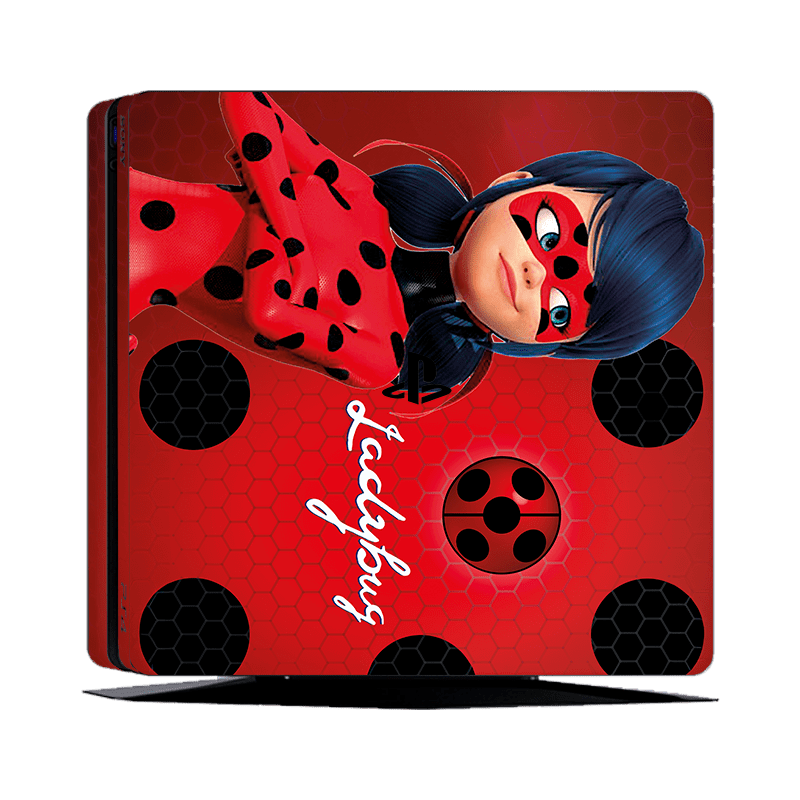 LadyBug Skin Playstation 4 Slim