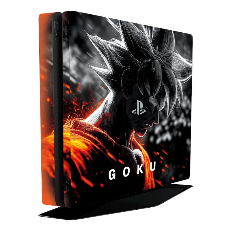 Dragon Ball Goku Skin Playstation 4 Slim Xonebrand
