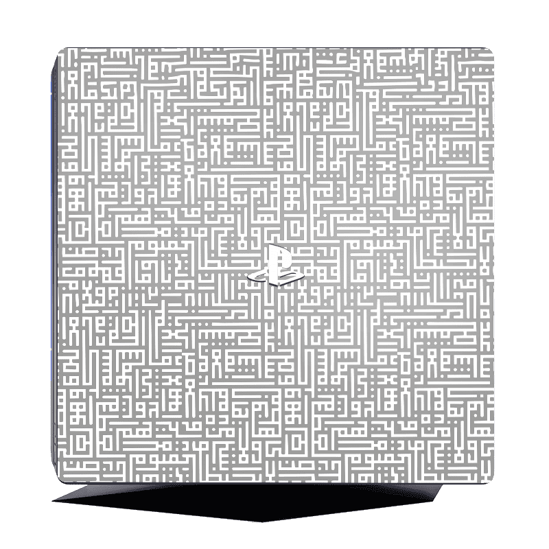 Arabic Modern Skin Playstation 4 Pro Xonebrand