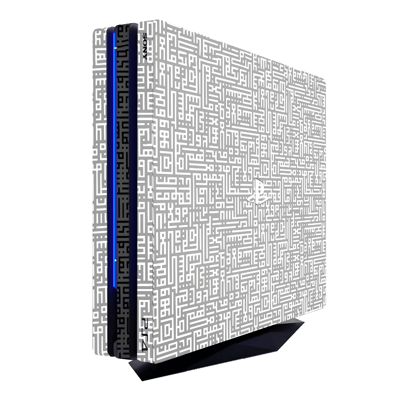 Arabic Modern Skin Playstation 4 Pro Xonebrand
