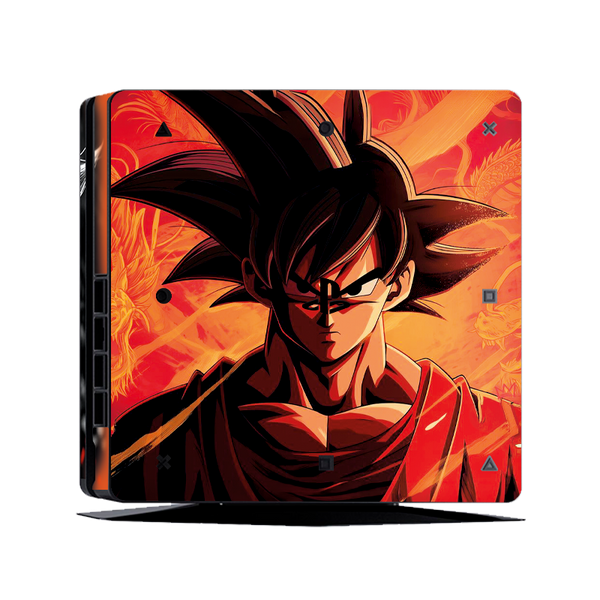 Dragon Ball Goku Skin Playstation 4 Slim Xonebrand