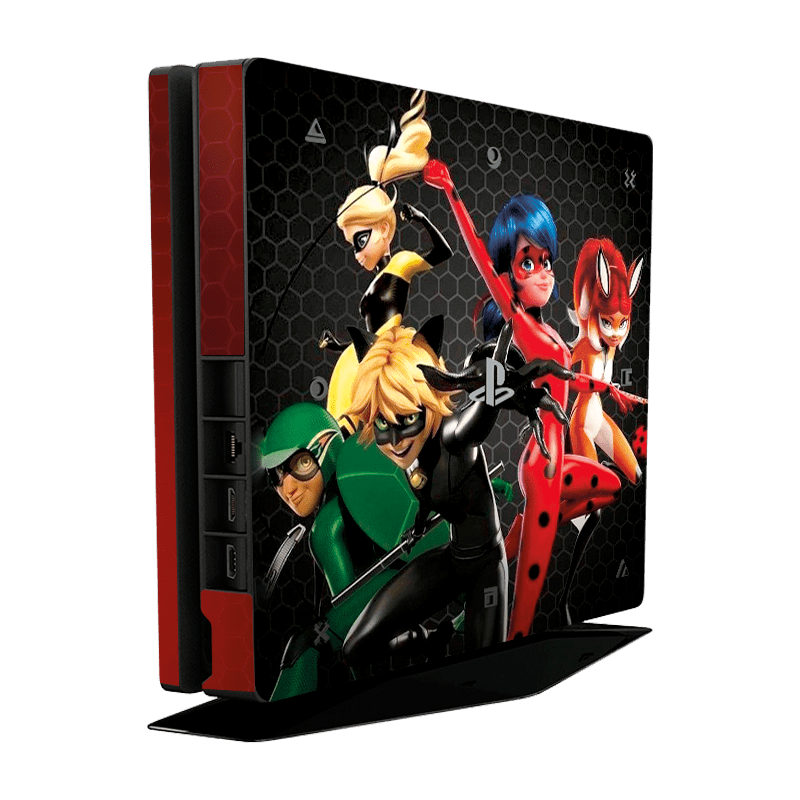 LadyBug Skin Playstation 4 Slim