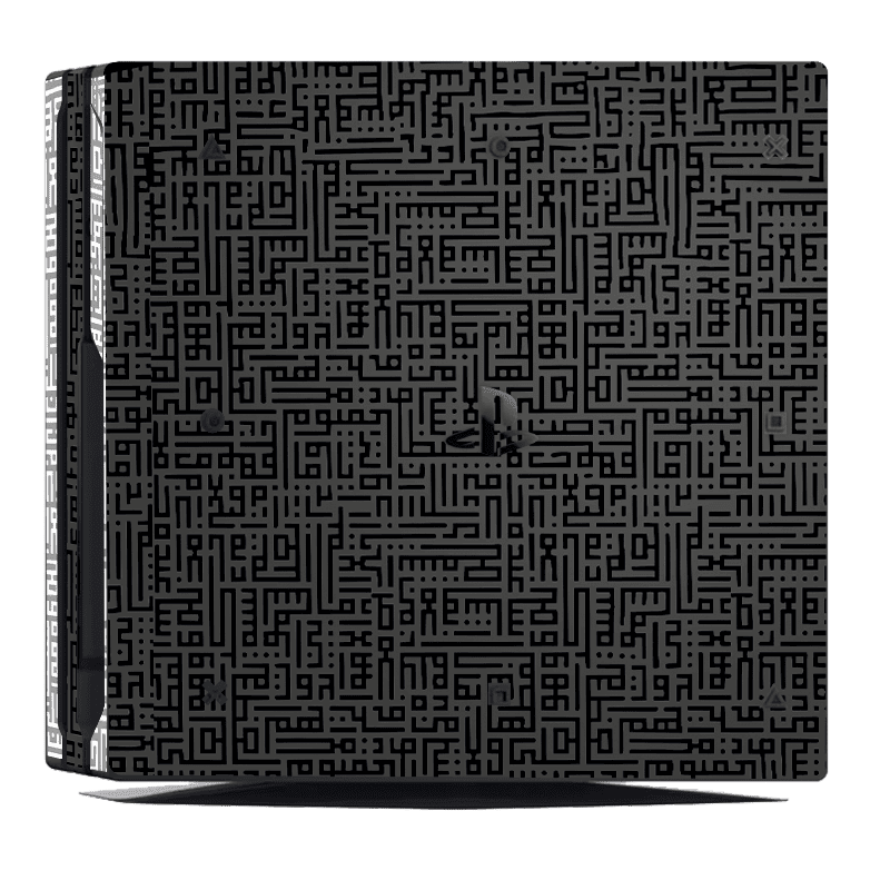 Arabic Modern Skin Playstation 4 Pro Xonebrand
