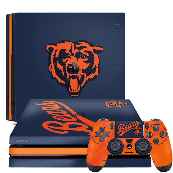 Chicago Bears Skin Playstation 4 Pro Xonebrand
