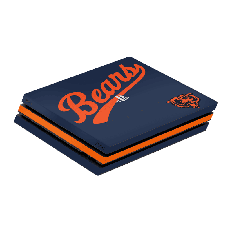 Chicago Bears Skin Playstation 4 Pro Xonebrand