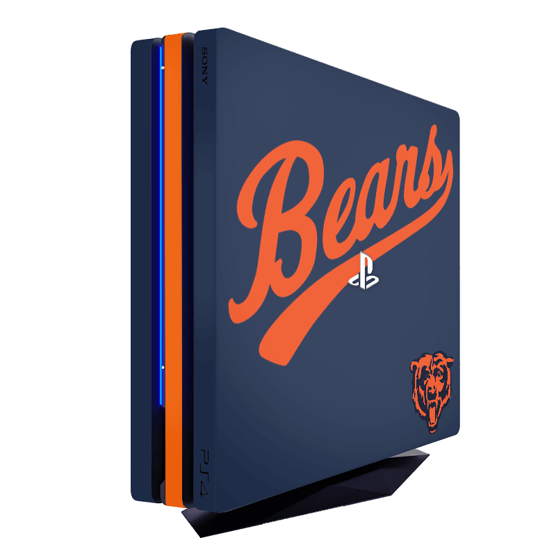 Chicago Bears Skin Playstation 4 Pro Xonebrand